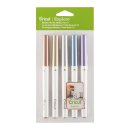Cricut Explore/Maker Medium Point Pen 1,0 mm Set 5-pack (Metallic)