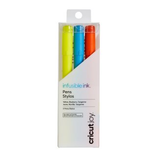 Cricut Joy Infusible Ink Fine Point Pen Set 3-pack (Gelb, Blaubeere, Orange)