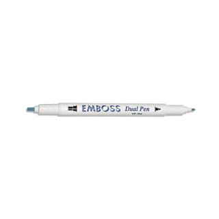 Emboss-Dual-Pen, 2-seitig, transparent