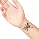 La Dot Tattoo Stein L Schmetterling