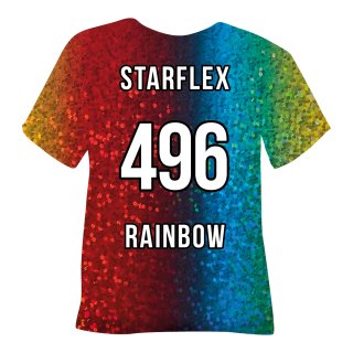 POLI-FLEX Starflex Flexfolie Rainbow, Transferfolie holographisch